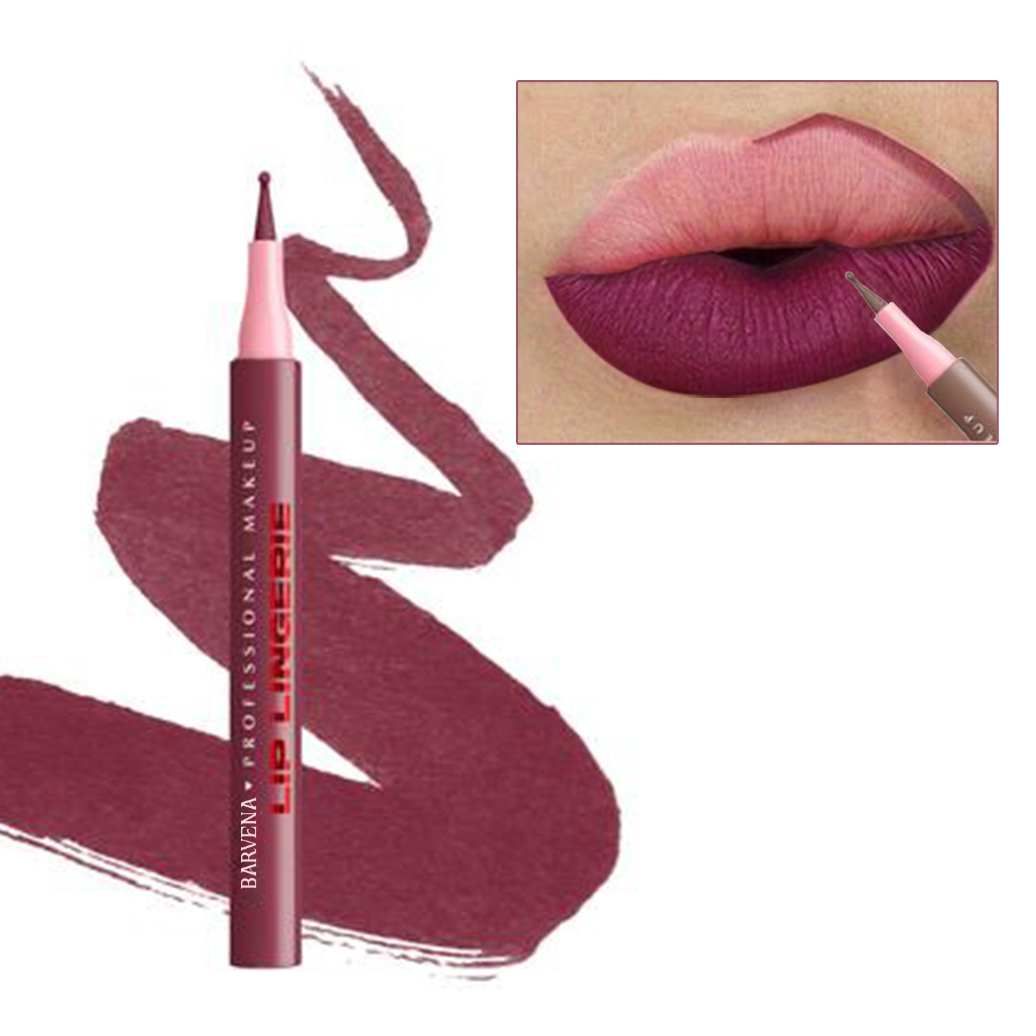 Outline Three-dimensional Full Lip Description Matte Lip Liner 5