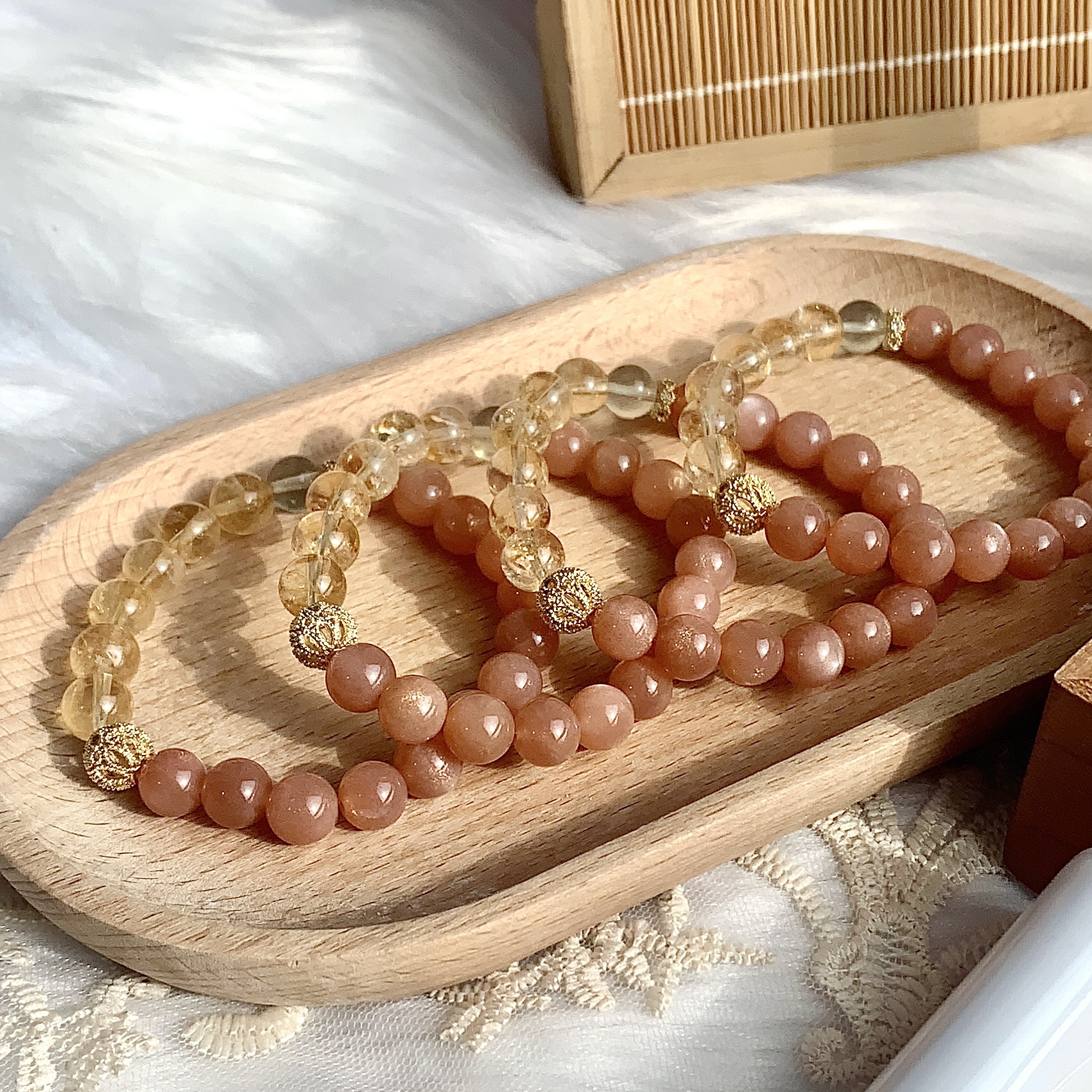 Natural Crystal Bracelet Diy Original Niche Design Bracelet Ornament