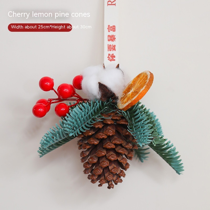 Cherry Lemon Pine Cone