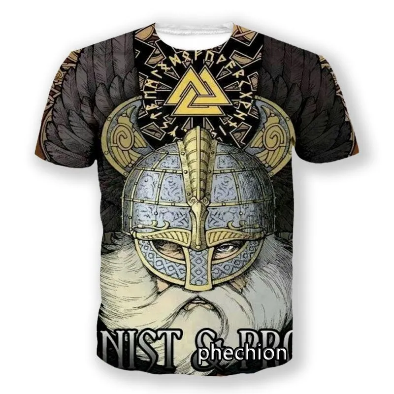 Printed Round Neck Short Sleeve Men And Women Casual - Style 1