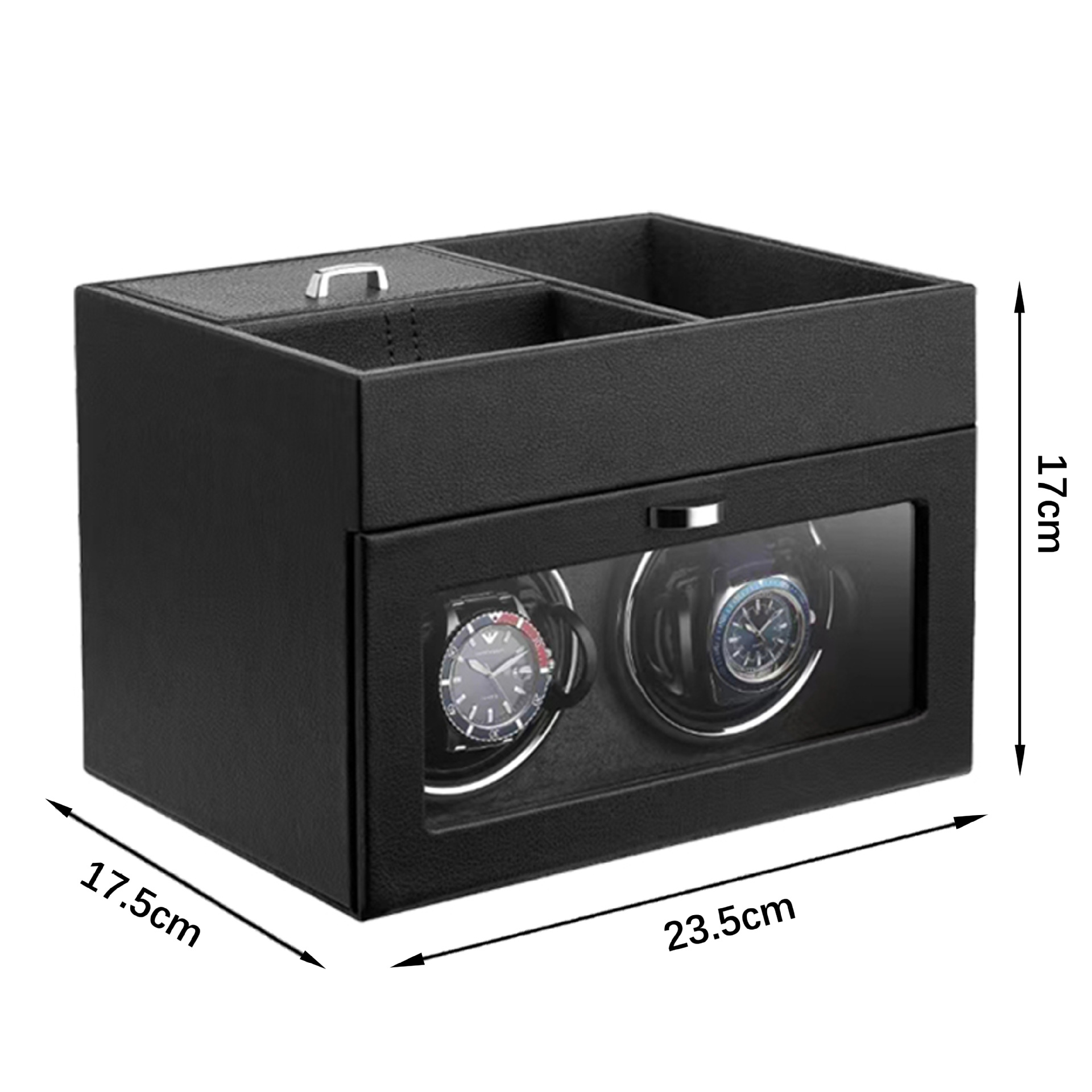 Title 6, Mechanical Watch Winder Watch Double-position A...