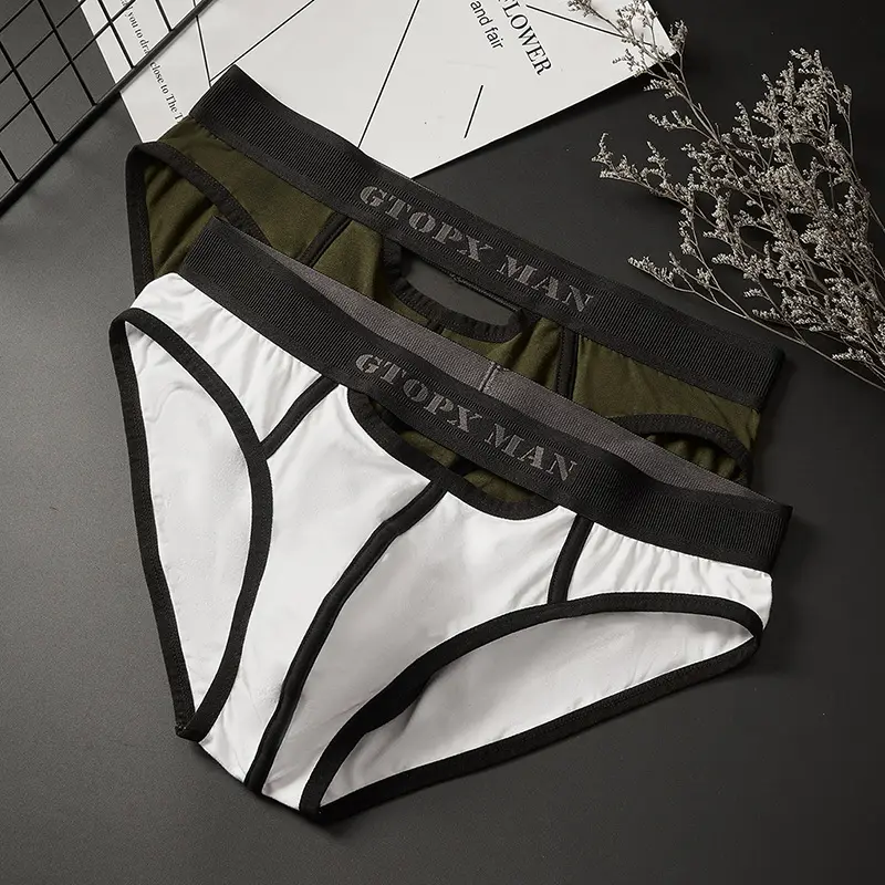 Men's Low Waist Skylight Front And Rear