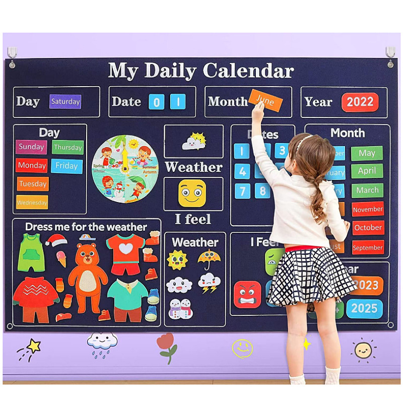 Bear Calendar Story Board