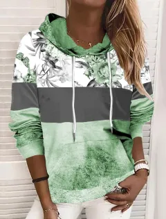 Movable Drawstring Loose Long-sleeved Sweater - 3V5Yqtr-Xxxl - View 1
