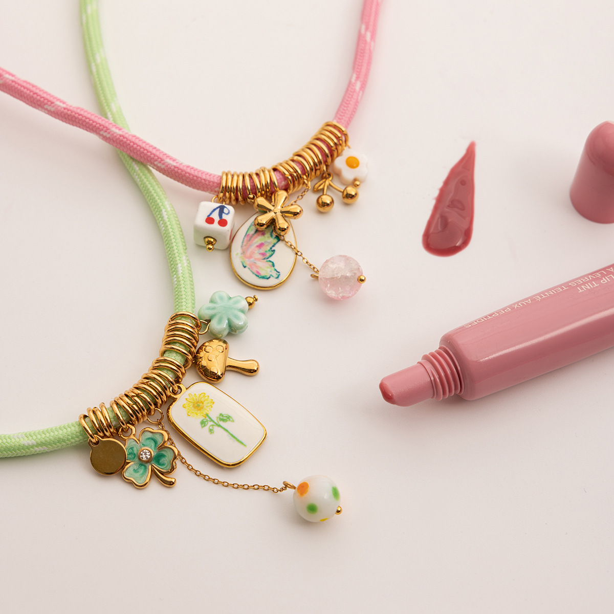 Collier Trèfle à Quatre Feuilles Acier — Chance et Élégance - image 3