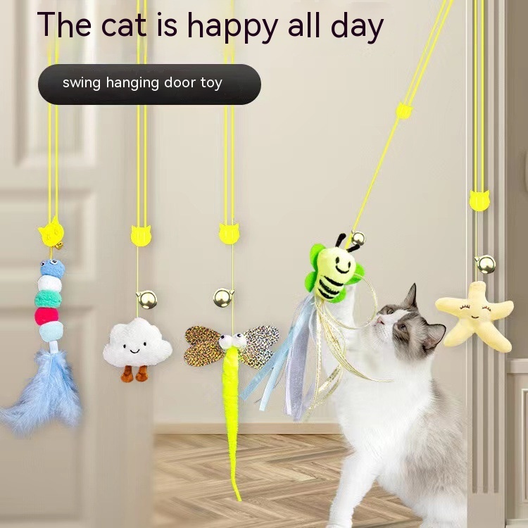Cat Toy Self-hi To Swing Hanging Door Hanging Cat Teaser