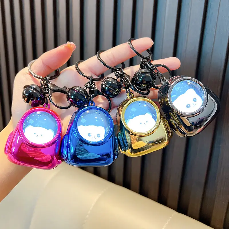 Luminous Bear Bag Keychain Pendant