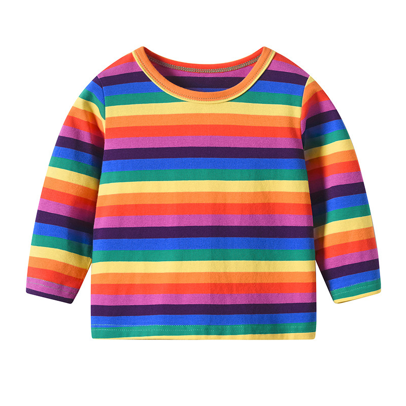 Color Stripes Short Sleeve