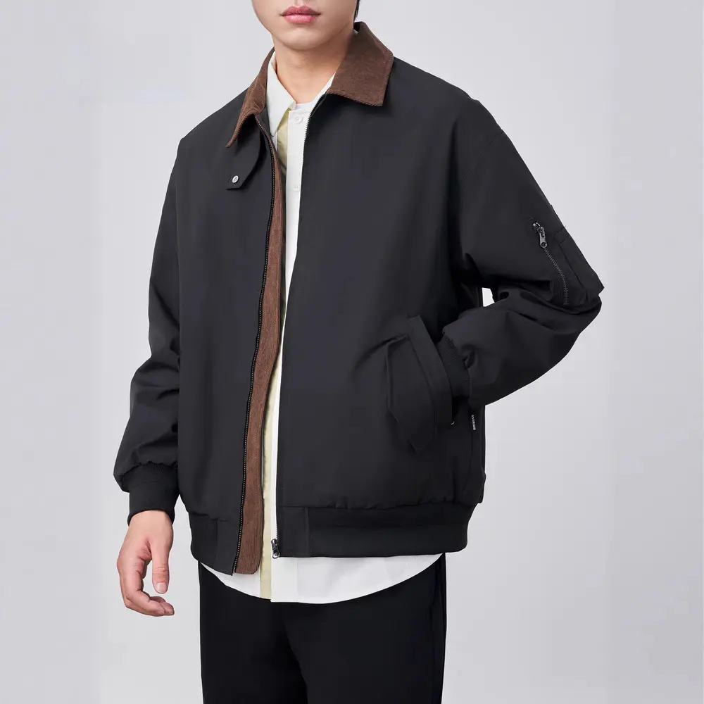 Mens TeflonRepellent Lapel Jacket