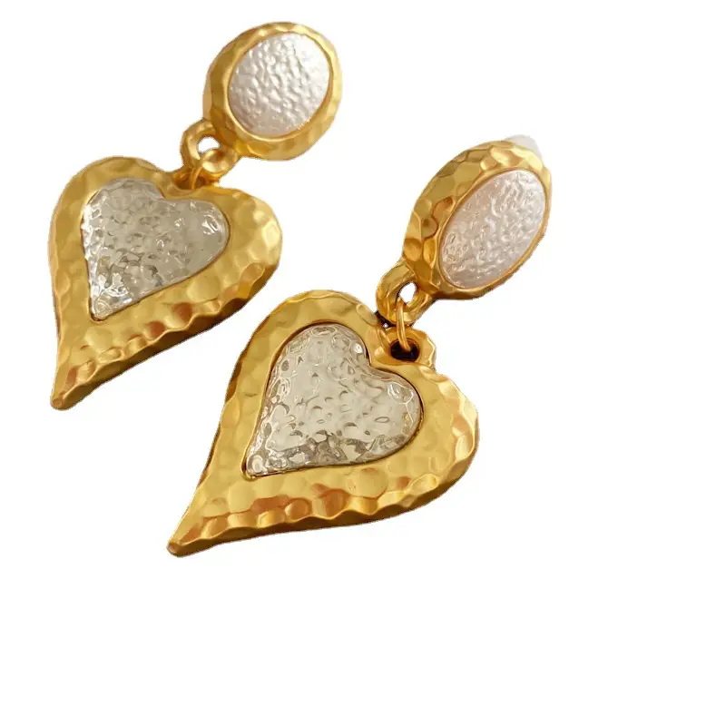 Love Cotton Pearl Big Earrings