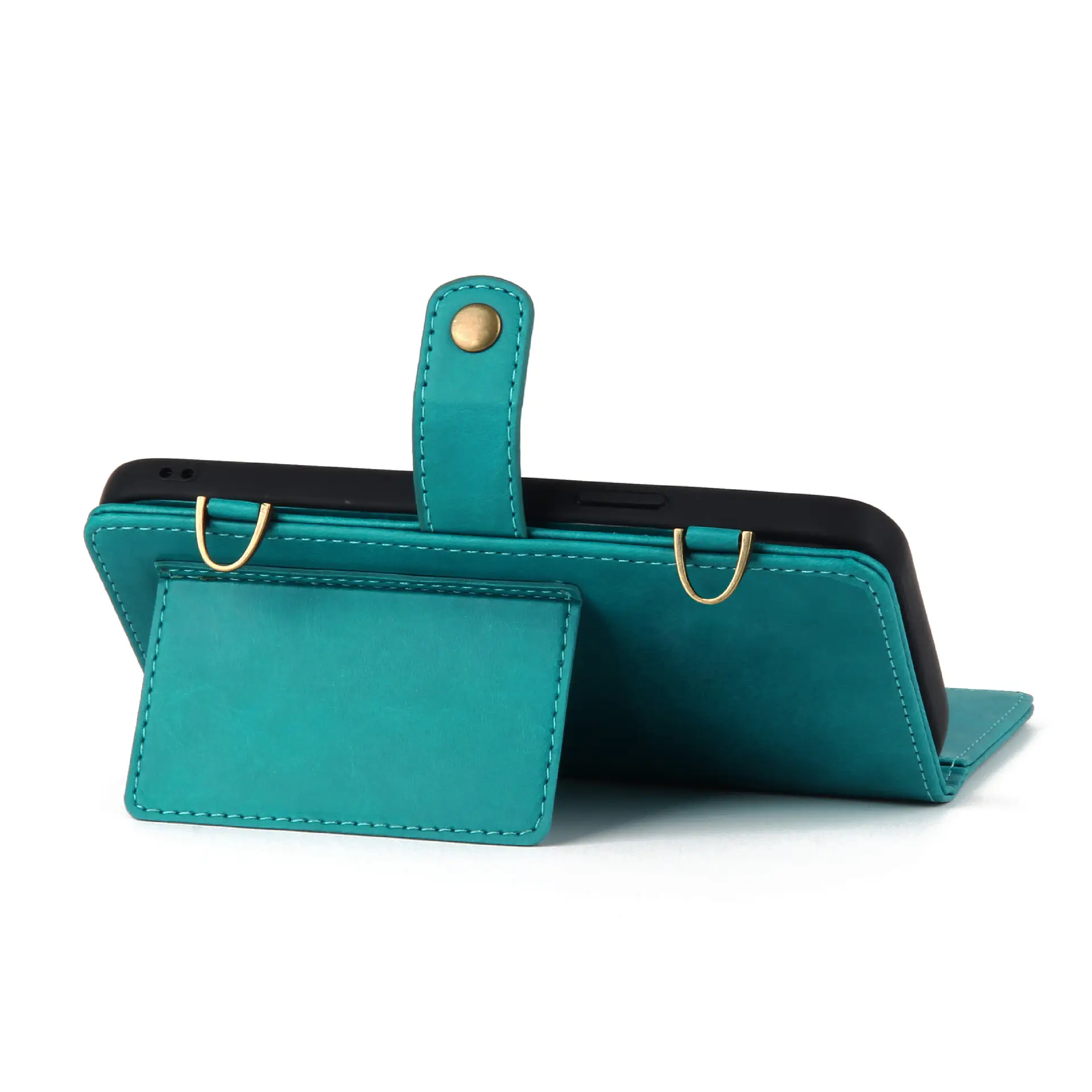 Crossbody Multifunctional Wallet Leather Case IP16 Card-inserting Leather Case