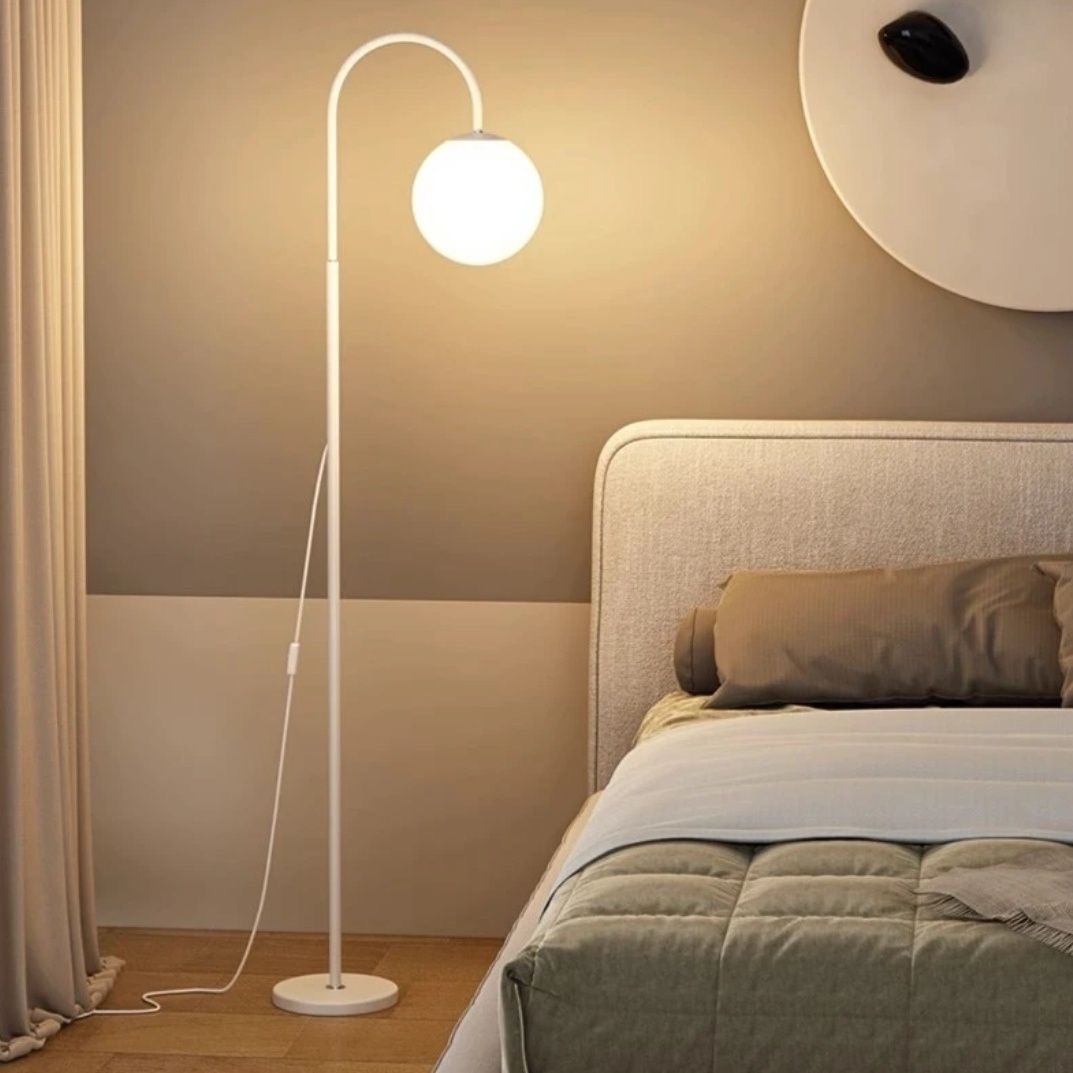 Simple And Creative Moon Floor Lamp For The Bedside