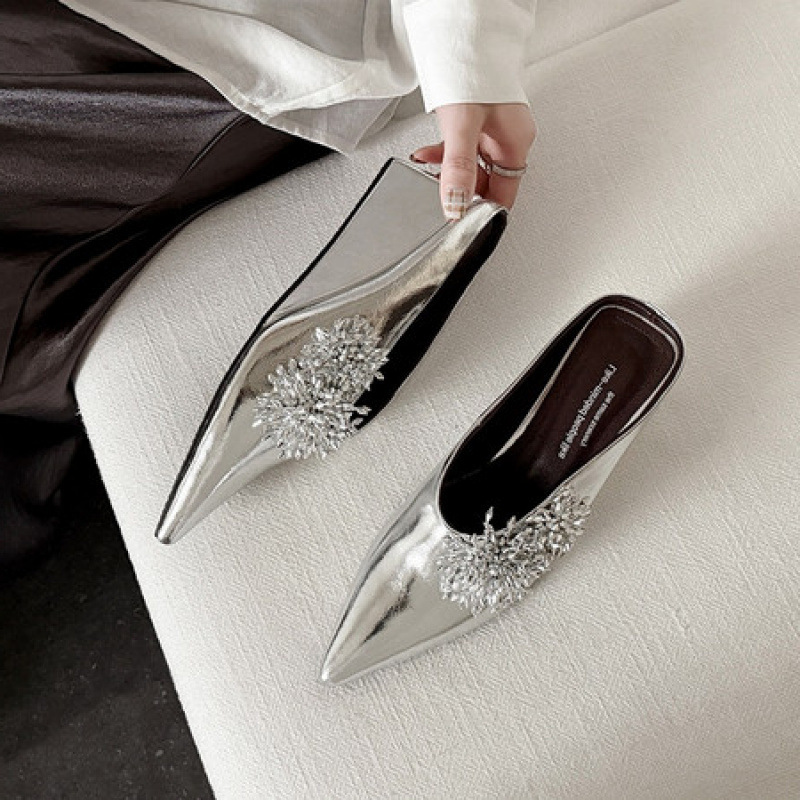 Sandals High-heeled Womens Shoes Niche Luxe