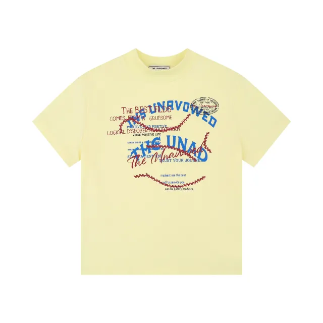 Women's High Street Top With Letter Print Yellow - Shop at LoveMi