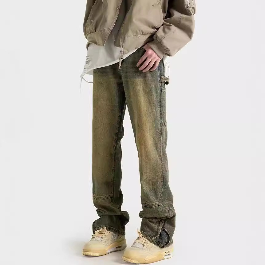 $12.84 Men's Retro Flared Fashion Casual Pants
