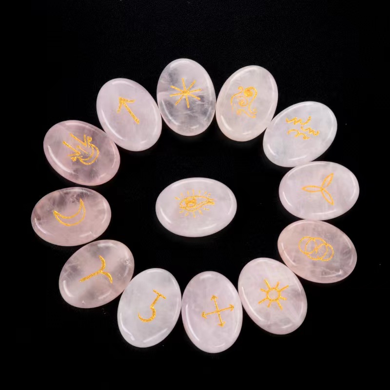 Hand Carved Agate Natural Crystal Gemstone