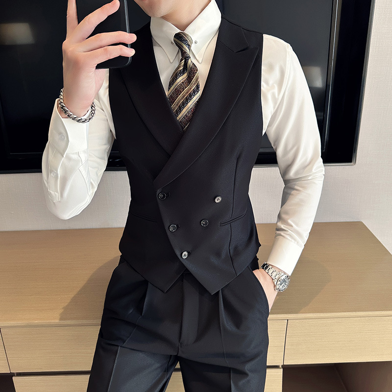 Men's Casual Vest British Style - Picture 7 of 10