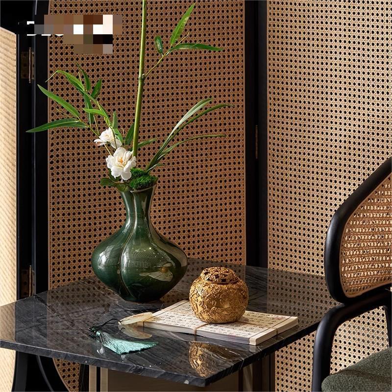 Green Song-style Aesthetic Soft Furnishings Vase Decorations