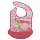 Detachable No-wash Waterproof Silicone-like Bib For Kids view 19