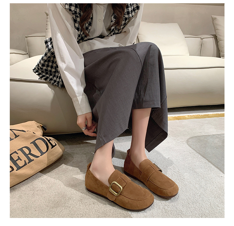 Title 1, Retro Slip-on Shallow Mouth Flat Casual Shoes