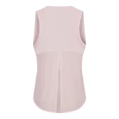 Women's Fitness Running Fashion Bandage Quick-drying Breathable And Loose Sleeveless Blouse - Pink - View 1