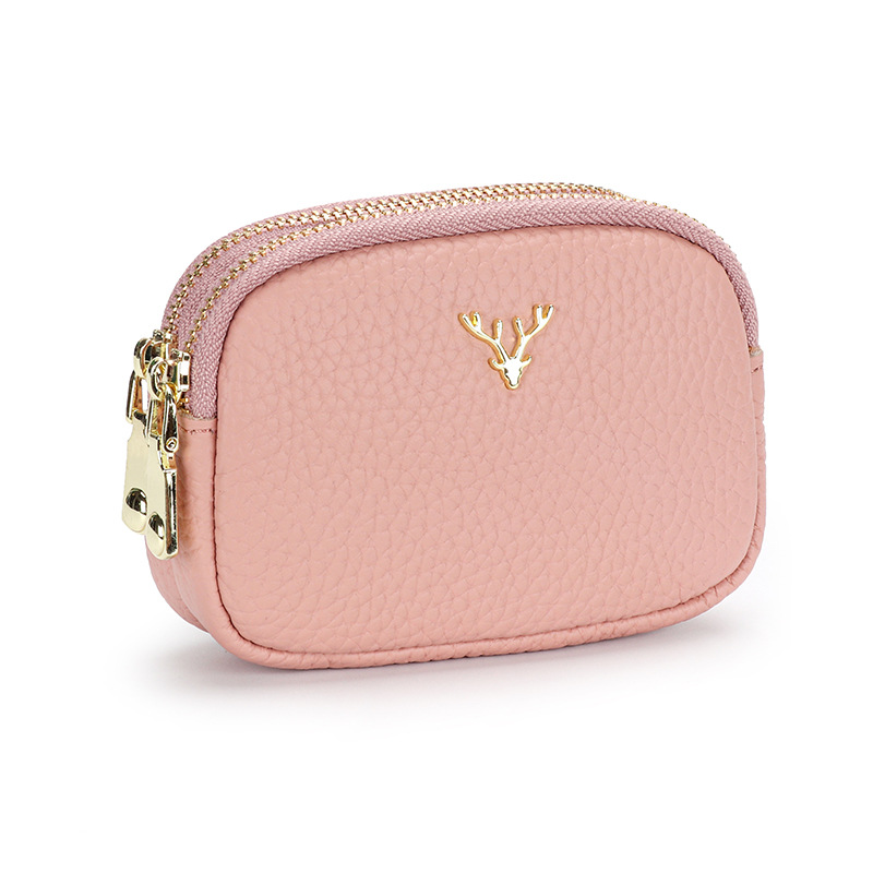 Women's Genuine Leather Coin Purse Petite Cute And Handheld Mini Size - Image 8