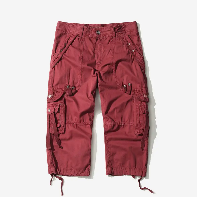 Cargo Shorts Loose Multi-pocket Pants Beach
