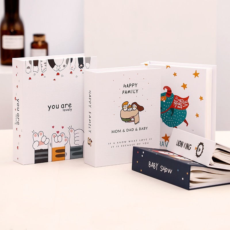 Retro Animal Cartoon Nail Art Sticker Storage Album