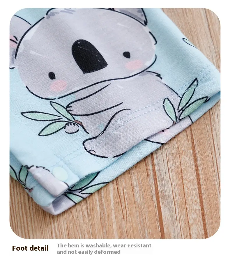 Summer New Baby Jumpsuit Full Printed Koala Baby