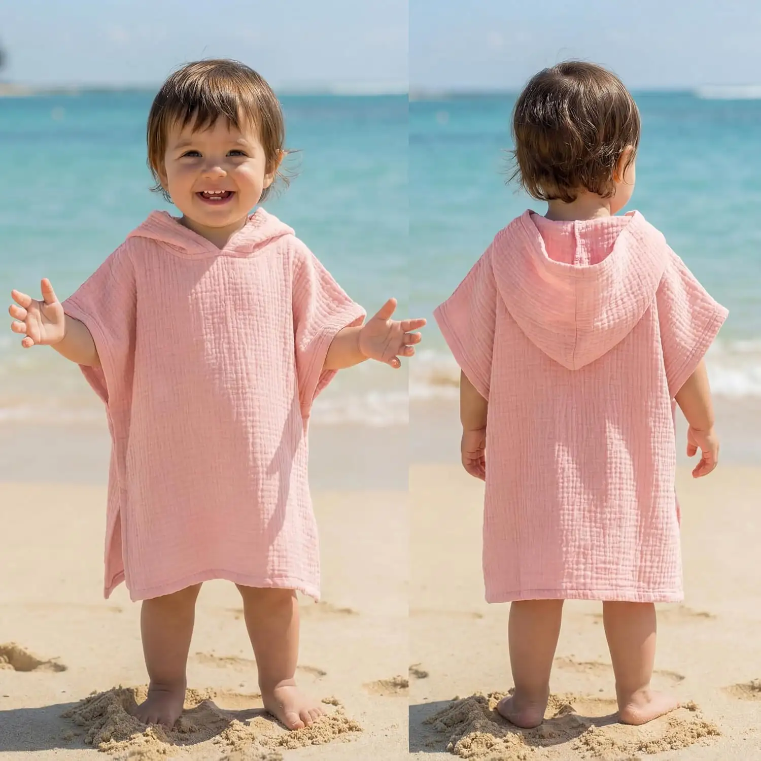 Four-season Bathrobe Childrens Beach Towel