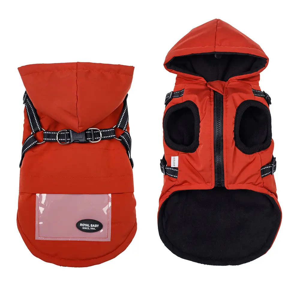 Pet Autumn And Winter Outdoor Thickened Warm Vest