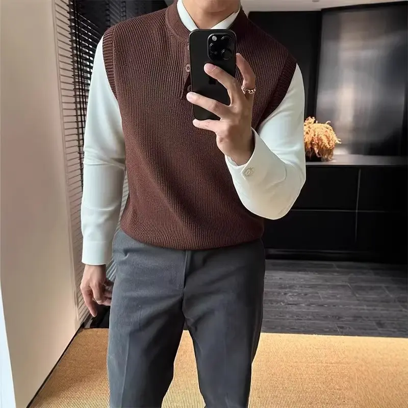 Light-luxury Business-casual Knit Vest