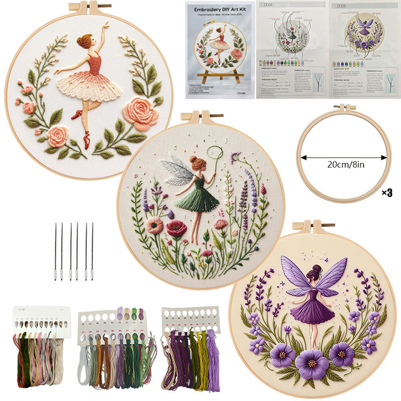 Embroidery Kit Material Package English Needle — image 1