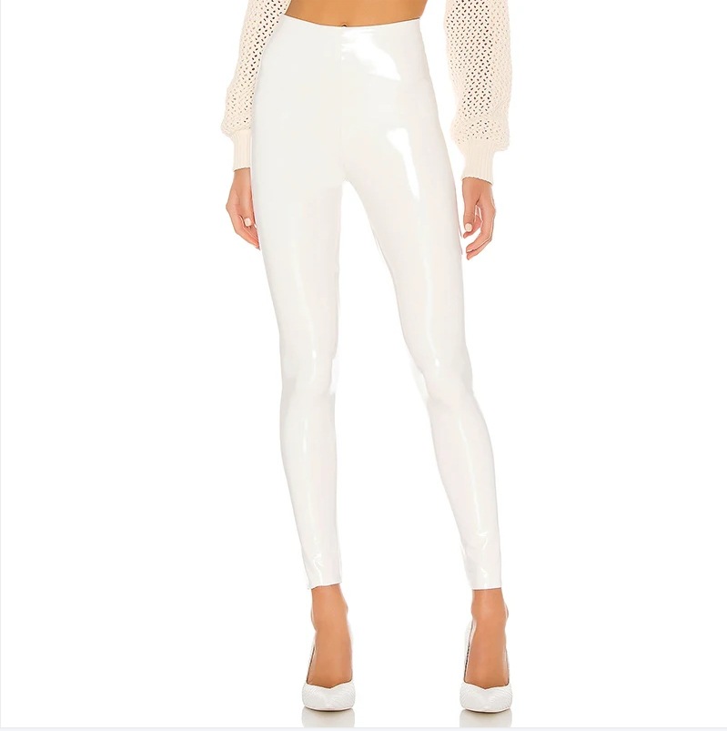 Sexy Slim-fit Cropped Leather Pants