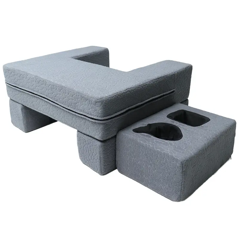 Reading Pillow High Density Sponge Belt Cup Holder Armrest Pillow Sofa Bed