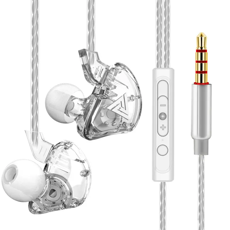 Transparent Heavy-bass Phone Music Headphones
