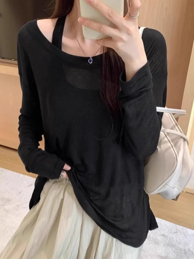 Laid back Style Sun protective Smock Pack Of Two Black - Shop at LoveMi