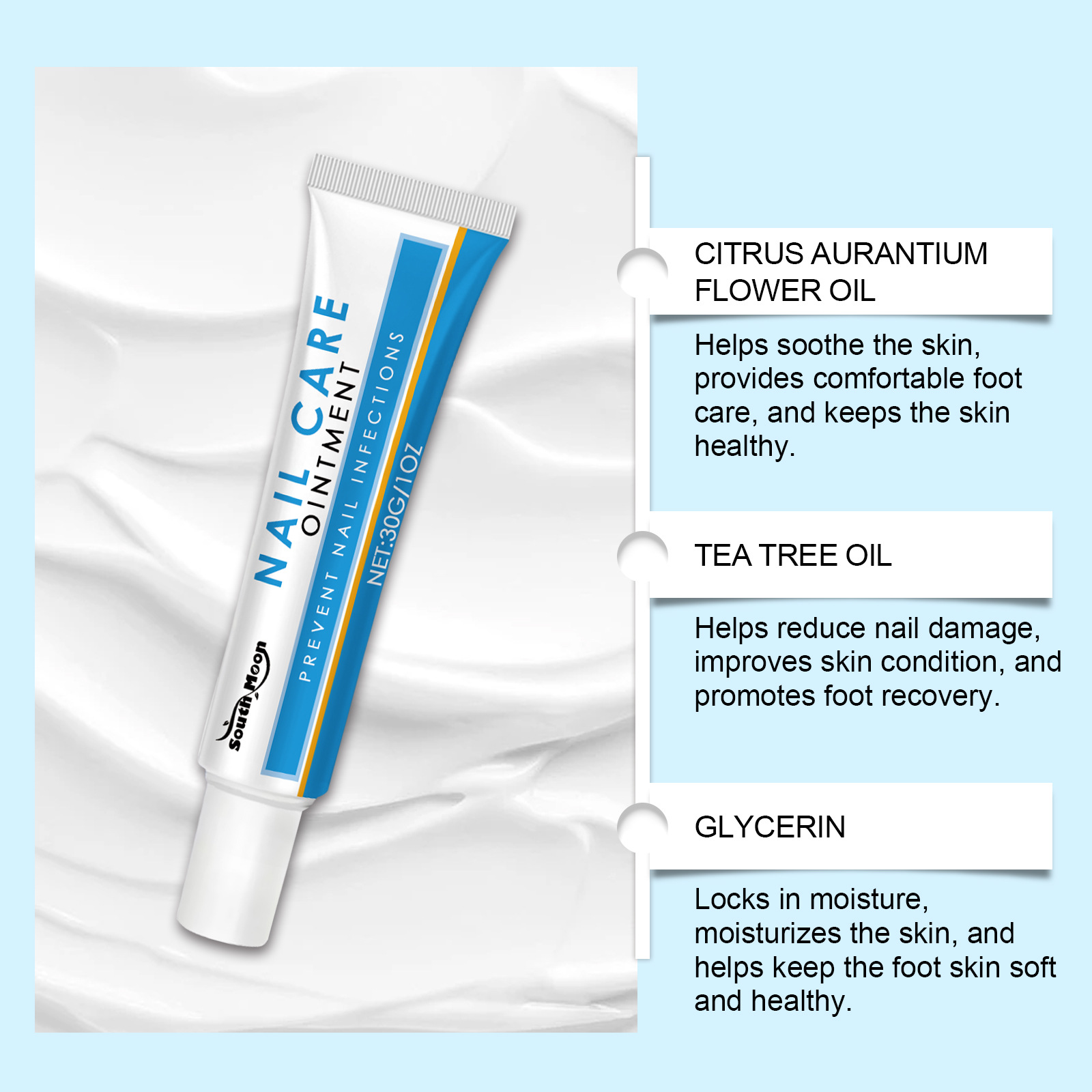 Title 10, Gentle Cleaning Soft Nail Neck Cream