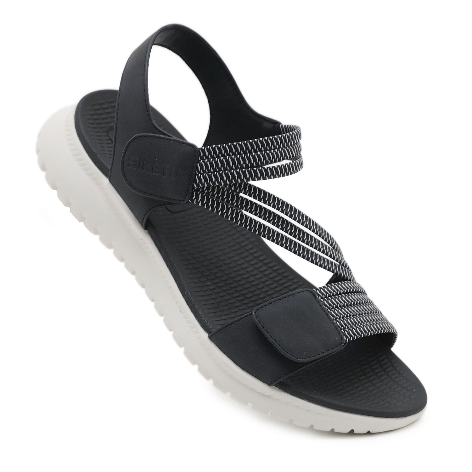 Lightweight Sporty-style Comfortable Elastic-band Plus-size Sandals 3