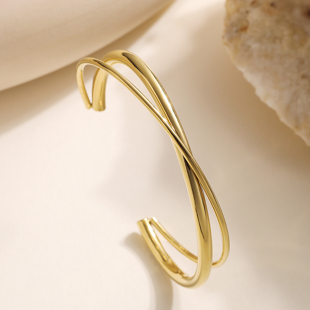 Stainless Steel Niche Personalized Cross Bracelet