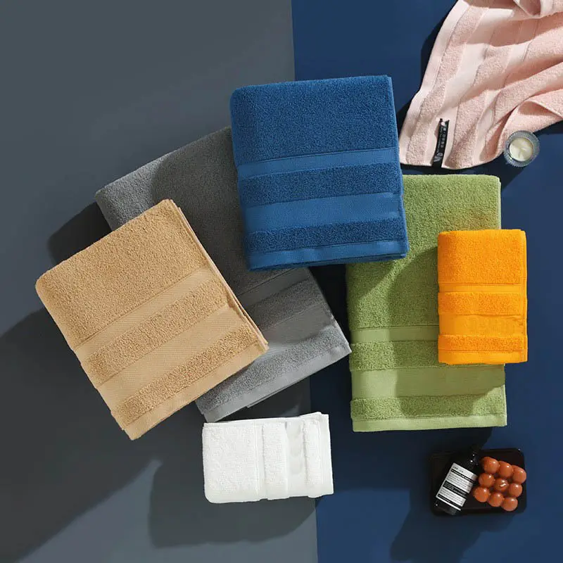 Cotton Soft Highly Absorbent Thickened Bath Towel