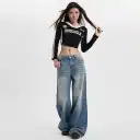 Retro Blue Trousers