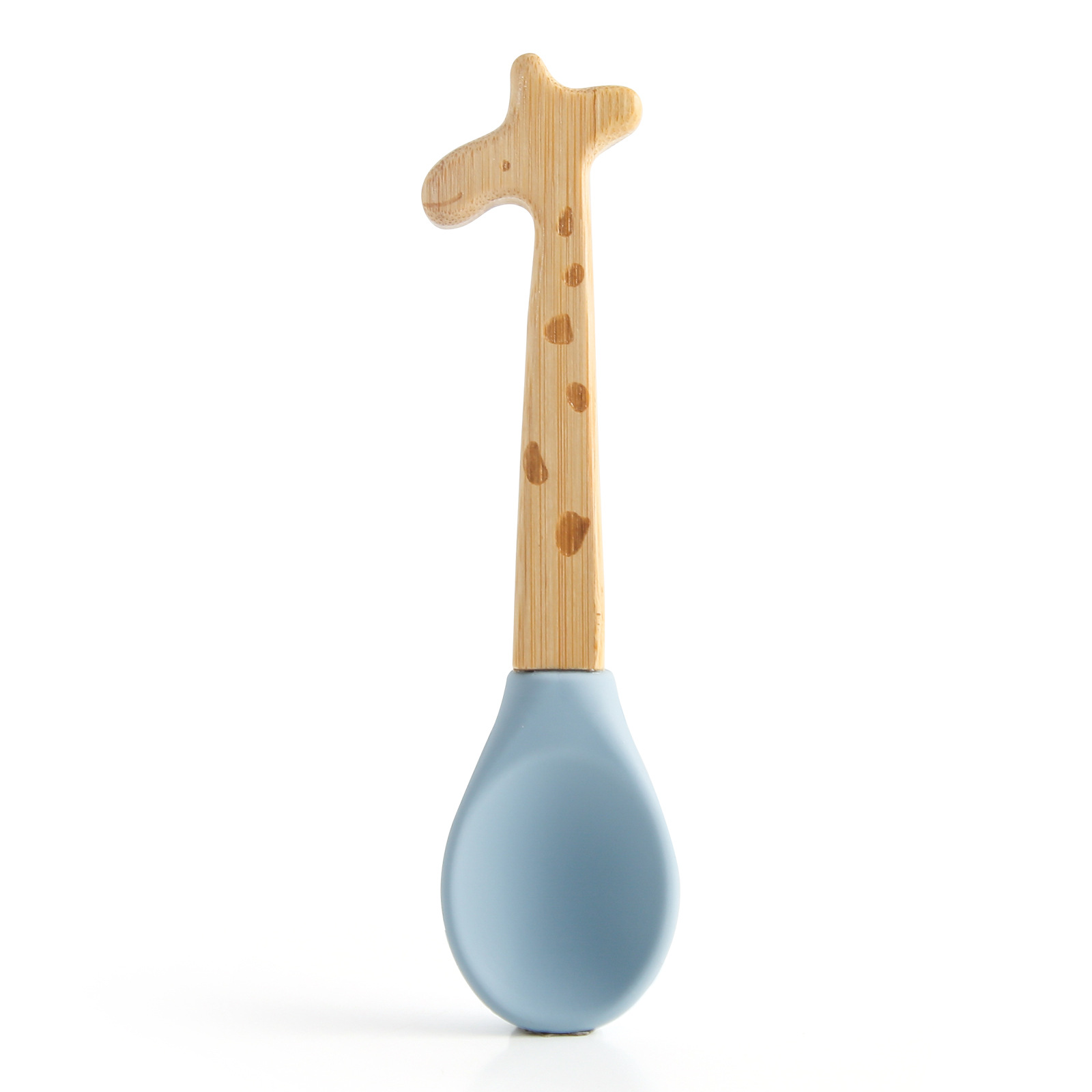 Giraffe Blue Spoon