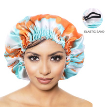 Bohemian Style Large Printed Hair Band Sleeping Hat - Image 25