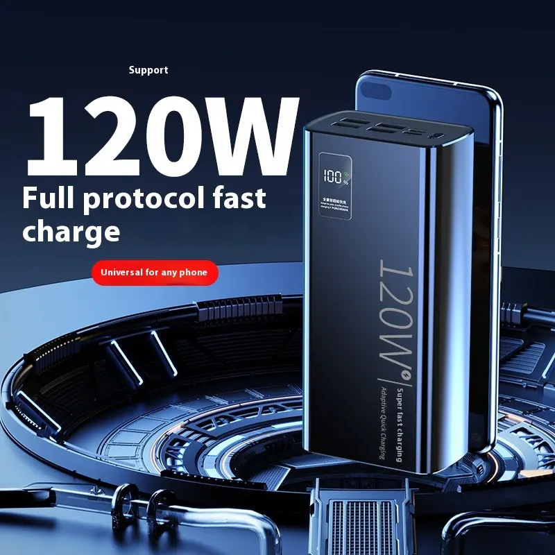PD120w Super Fast Charge Power Bank 20000