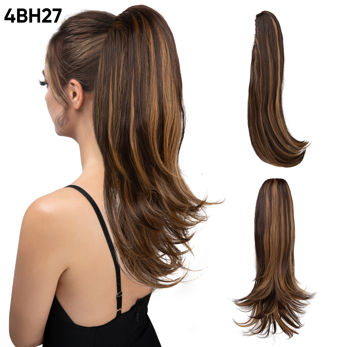 European And American Style Wig Women's Short Hair Ponytail 9