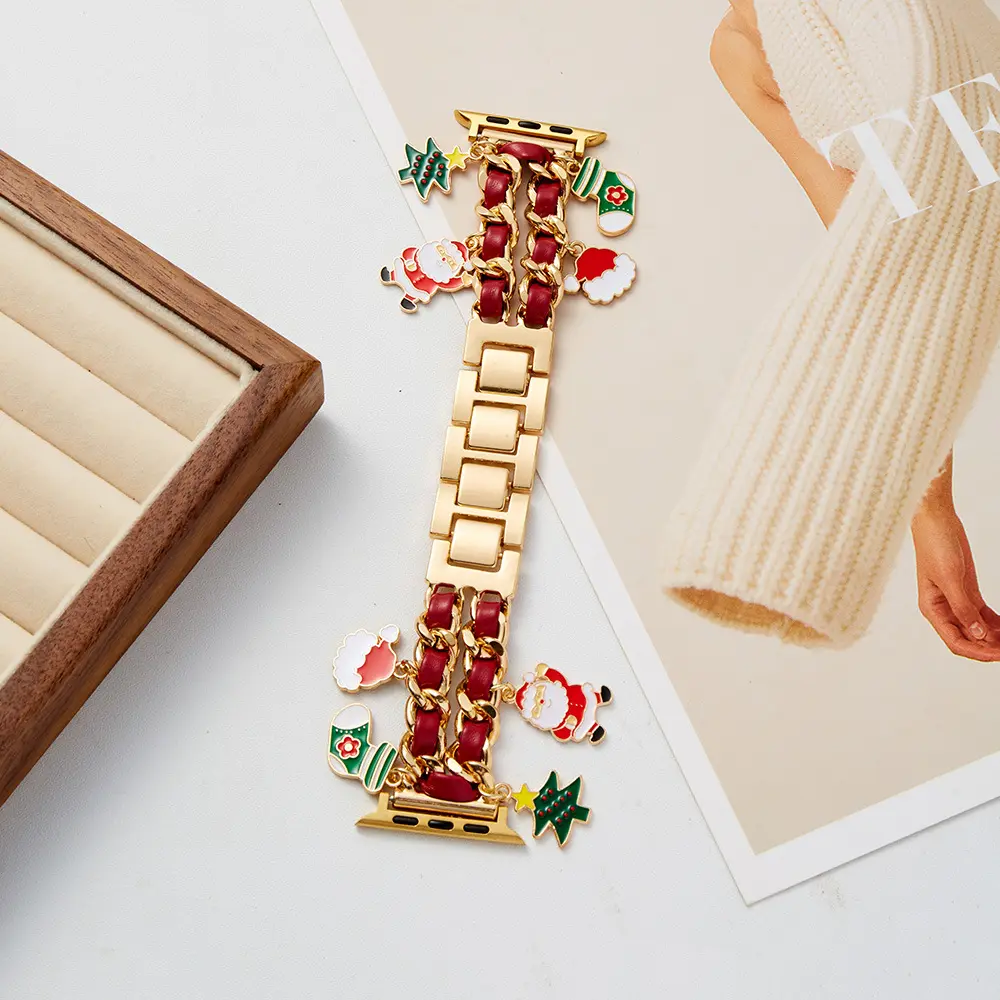 Christmas Themed Watch Strap