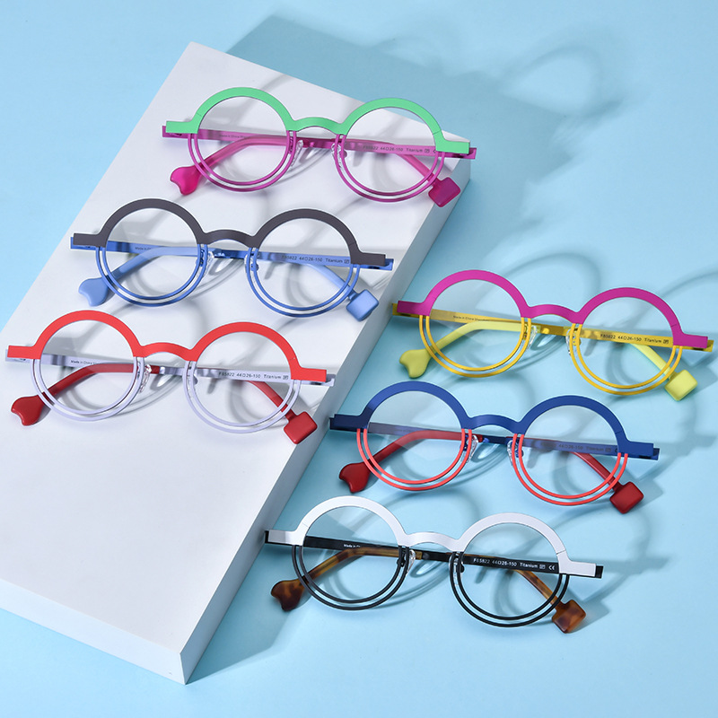 Round Glasses Frames For Men And Women - Image 9