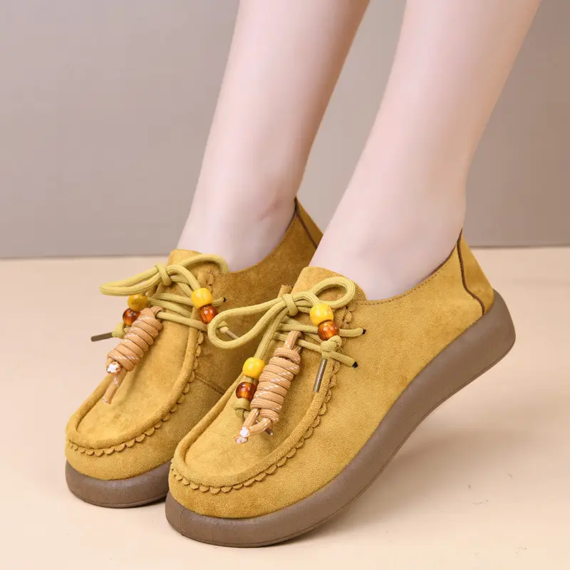Vintage Womens Shoes New Autumn Style In Old Beijing Design