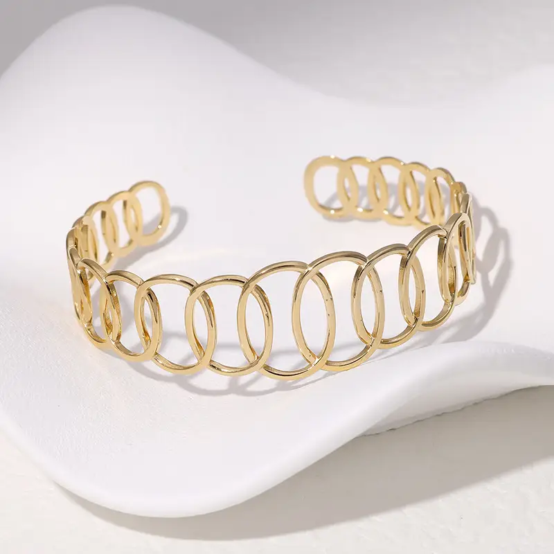 Stainless Steel Bracelet Geometric Simple Cold Style